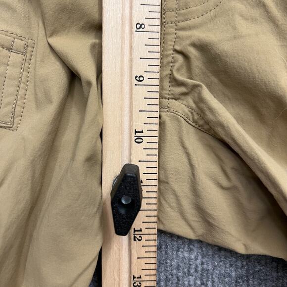 REI Co-op Convertible Pants Men's 30 X 30 Brown Logo Cargo Pockets Straight Leg - Picture 12 of 16